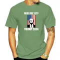Unisex TShirt Miss Me Yet Funny President Re Elect Trump 2024 Trump Black Men's 100% Cotton T-Shirt Women Soft Tee Streetwear. 