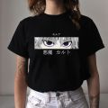 90s Japanese Anime Hunter X Hunter T-shirt Graphic Tees Men Harajuku Kawaii Killua Tshirt Funny Hisoka T Shirt Tops Unisex Male. 