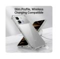 Infinix Note Edge Premium Silicone Case Crystal Clear Soft TPU Ultra-Thin Transparent Flexible Protective Mobile Phone Back Cover. 