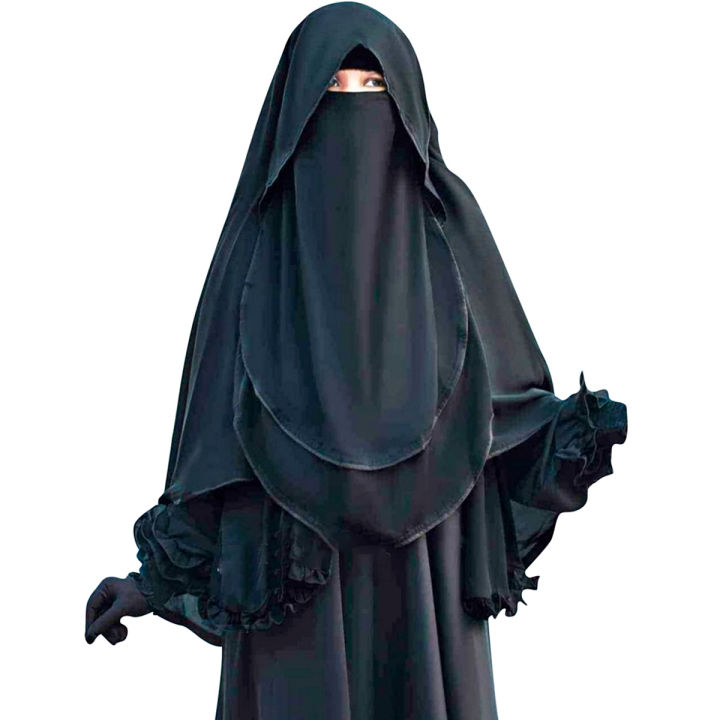 Hoodie niqab butterfly hooded niqab for full body cover hijab for prayer