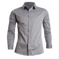 Slim fit Formal Shirt for Men | Ash Color Full Sleeve Shirt | Casual and Formal both purpose shirt. 