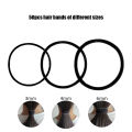 50pcs Black Hair Rubber Bands Women Girls Hair Tie Elastics Hairbands Ponytail Holders Hair Ties Seamless Elastic Hair Bands. 