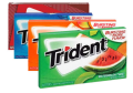 Trident Sugar-Free Chewing Gum Assortment pack of 4. 