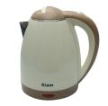 Kiam Electric Kettle Half Steel (Plastic Body) 1.8 Ltr -109-1 Piece.