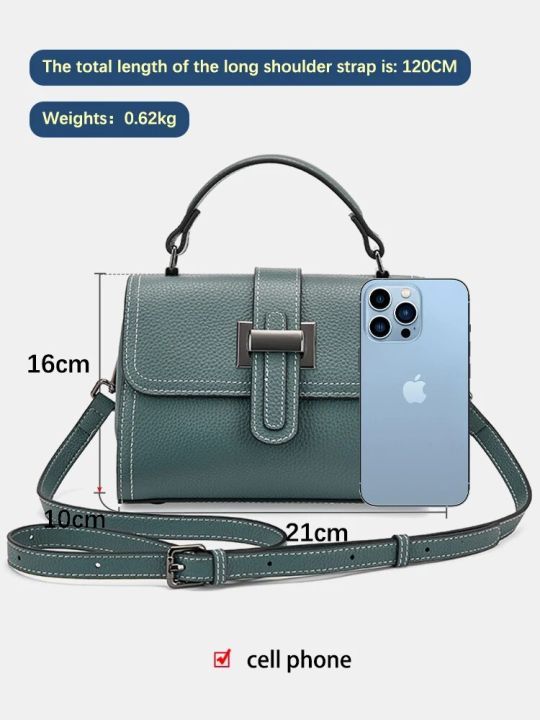 Zency%20Genuine%20Leather%20Top-handle%20Bag%20For%20Women%20Simple%20Fashion%20Envelope%20Bags%20Luxury%20Designer%20Shoulder%20Handbag%20Small%20Crossbody%20New%20-%20Image%203