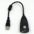 Steel Sound High Quality 5Hv2 USB2.0 Virtual 7.1 Channel 3D External Sound Card Adapter Driver. 