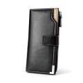 Multicolour  Leather men long mobile Wallet Money Bag Coin purse Card holder. 