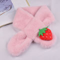 Cartoon  Baby Plush Scarf Autumn Winter Warm Boys And Girls Scarf. 