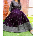 Anisha - New exclusive designed Gown 1piece long kurti - Gown long kurti - for Women. 
