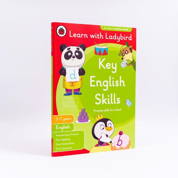 Key English Skills: A Learn With Ladybird 4 in 1 Activity Book ...