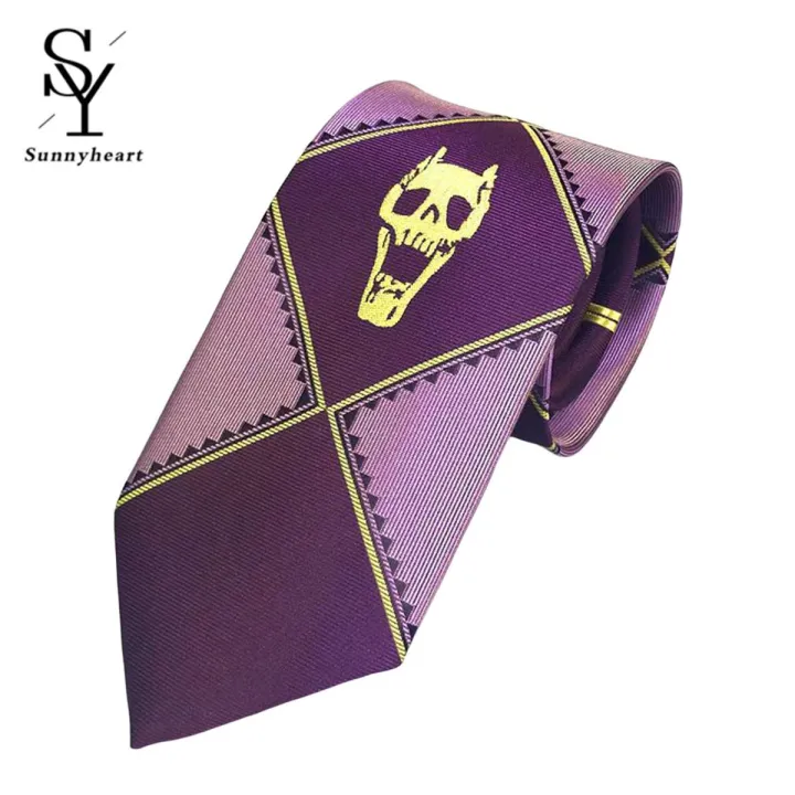 Kira-Yoshikage Adults Tie Simulated JoJos Bizarre Adventure Anime Adults Necktie