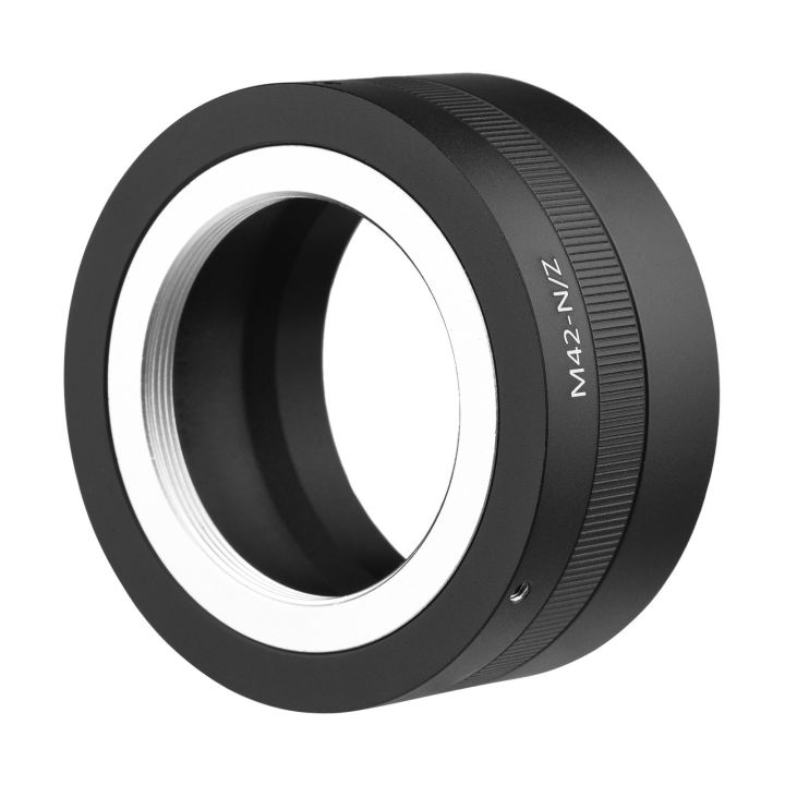 Manual lens to Nikon Z camera adapter ring - black