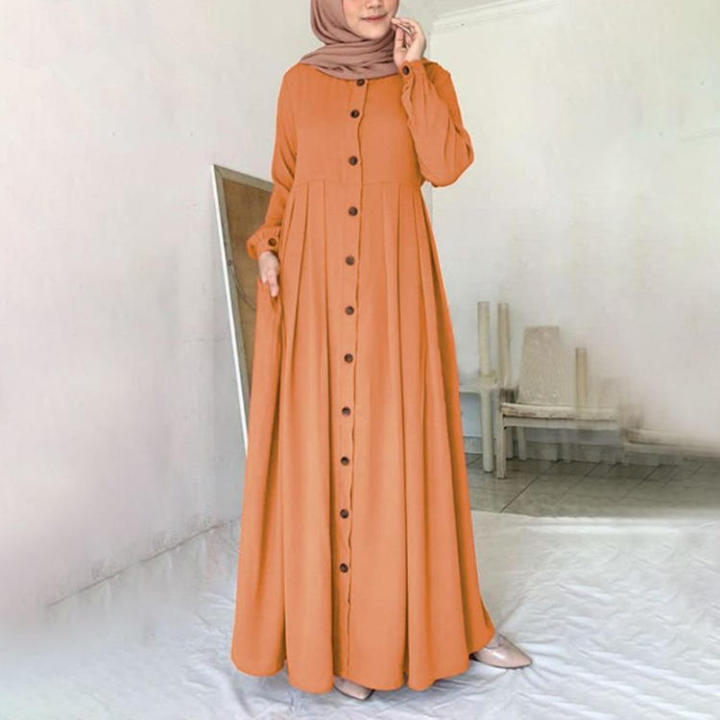 chinese dress ladies Marwa Fashion Designer Islamic Kaftan main image 1