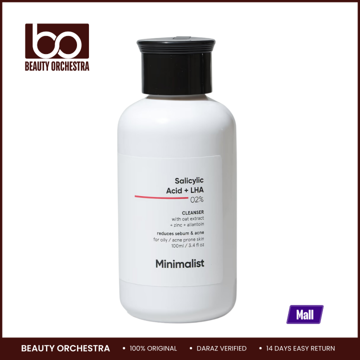 Minimalist Salicylic Acid + LHA 2% Cleanser - 100ml