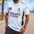 Football Club Real Madrid New Training Jersey Kit - White. 