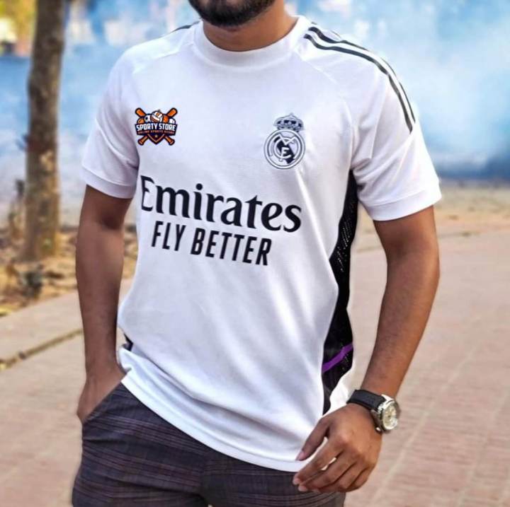 Football%20Club%20Real%20Madrid%20New%20Training%20Jersey%20Kit%20-%20White%20-%20Image%206