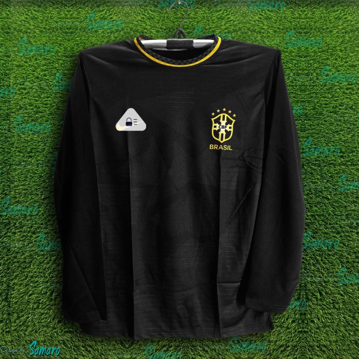 Brazil Full sleeve Football Jersey For Men - Long Sleeve Jersey - Brazil Football Jersey 2026-27