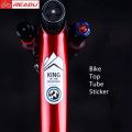 Mountain Bike Bicycle Frame Stickers Top Tube Sticker Road Bike Decals Personalized Decorative Frame Stickers bike accessories. 