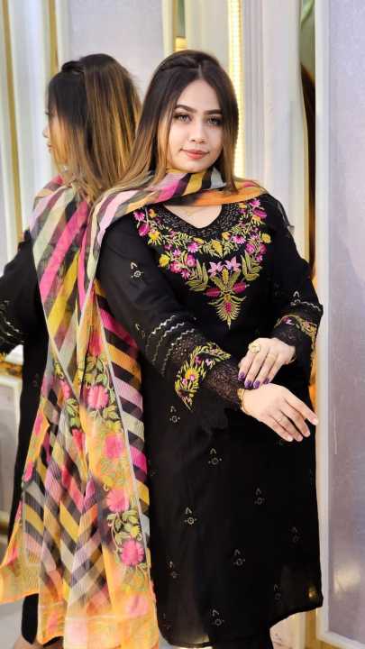 New%20Fashionable%20Women%20and%20girls%20Readymade%20V%20I%20P%20Cotton%20Three%20Piece%20Collection%20-%20Image%204