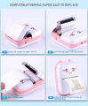 Mini Portable Printer Cute Cat Mobile Phone Photo Title Error Note Thermal Stickers Paper Bluetooth WiFi Wireless Label Printer minghao. 
