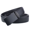 Loveshopping* Men's Automatic Buckle Belt Slip Buckle Business Casual Leather Waist Belt. 