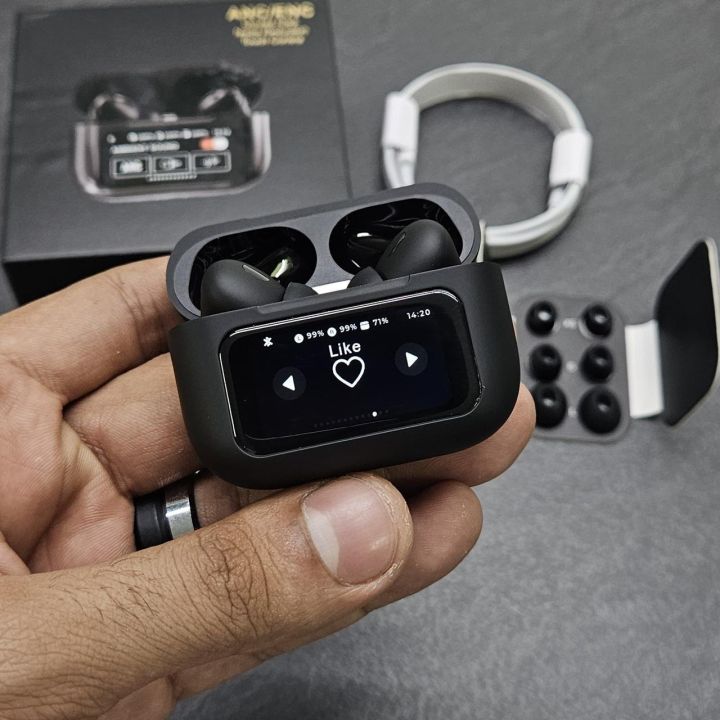 Airpods%20A9%20Pro%20Touch%20Screen%20Display%20Wireless%20Airpods_%20Bluetooth%205.4,%20Super%20Sound%20Bass%20(%20ANC+%20ENC)%20Type%20C%20-%20Image%204