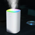 400ML Air Humidifier Nano Mist Marquee Colourful Light Night Light Humidifier Two Spray Modes Large Capacity Household Desktop Humidifier For Travel Bedroom Plants Car Home Office. 