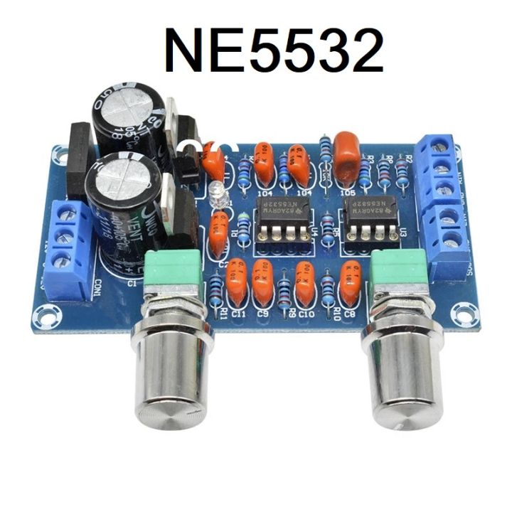 2 VOLUME NE5532 Preamplifier Volume Control Board Low Pass Filter ...