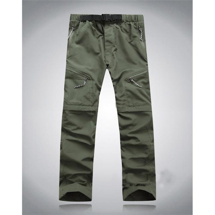 Quick Dry Detachable Hiking Pants Men Outdoor Sport Summer 2021Mens Camping Trekking Climbing Trousers Breathable Fishing Shorts