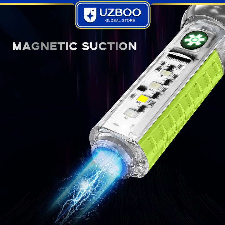 UZBOO%20Keychain%20Light%20Ultra%20Small%20Mini%20Multi-function%20Flashlight%20Handheld%20Mini%20Tactical%20Flashlight%20USB%20Rechargeable%206%20Modes%20Electric%20Torch%20Light%20Outdoor%20Flashlight%20for%20Camping%20/Hiking%20/Cycling%20-%20Image%208