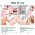 3 In 1 Roll On Depilatory Wax Kit Facial Body Hair Removal Waxing Heater Epilator Wax Heating Machine Waxing Strips Paper Set. 
