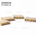 Alphabet Letter Fonts Of Ribbon Printer Heat Stamping Head Hot Stamping Spare Part Expiration Code Printing Machine. 