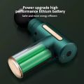 Mini Massager Deep Tissue Therapy Gun Powerful, Handheld Massage Gun for Deep Tissue Relief - Compact & Elegant Design, Massage Gun with 6 Speeds and 4 Massage Heads, 10 mm Amplitude Electric Hand Massager Fascia Deep Tissue for Neck Shoulder (GREEN). 