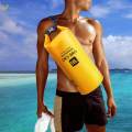 Waterproof Dry Bag Backpack Camping Boating Kayaking Roll Top Sack Pack 20L.
