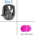 High Quality 6800 Industrial Paint Full Face Mask Gas Mask Safe Work Filter Pesticide Spraying Full Face Respirator Anti Fog. 