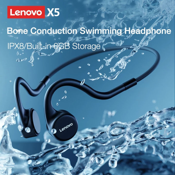 Lenovo X4 X5 X3 Pro Bone Conduction Earphones Bluetooth Wireless Headphones Earphones Headset Hifi Wireless Earbuds
