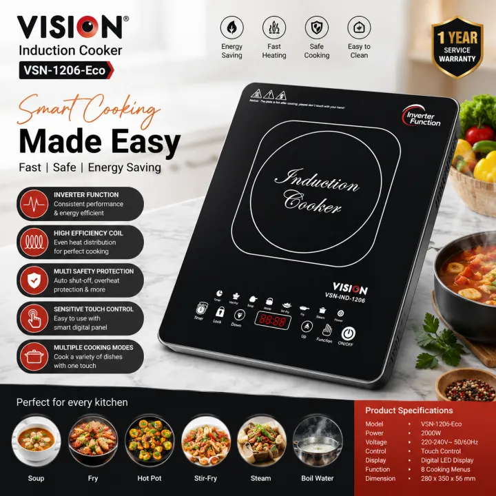 VISION%20Induction%20Cooker%20VSN-1206-Eco%20(873814)%20%7C%202000W%20Touch%20Control%20Cooktop%20%7C%201%20Year%20Service%20Warranty%20%7C%20Free%20Delivery%20-%20Image%203