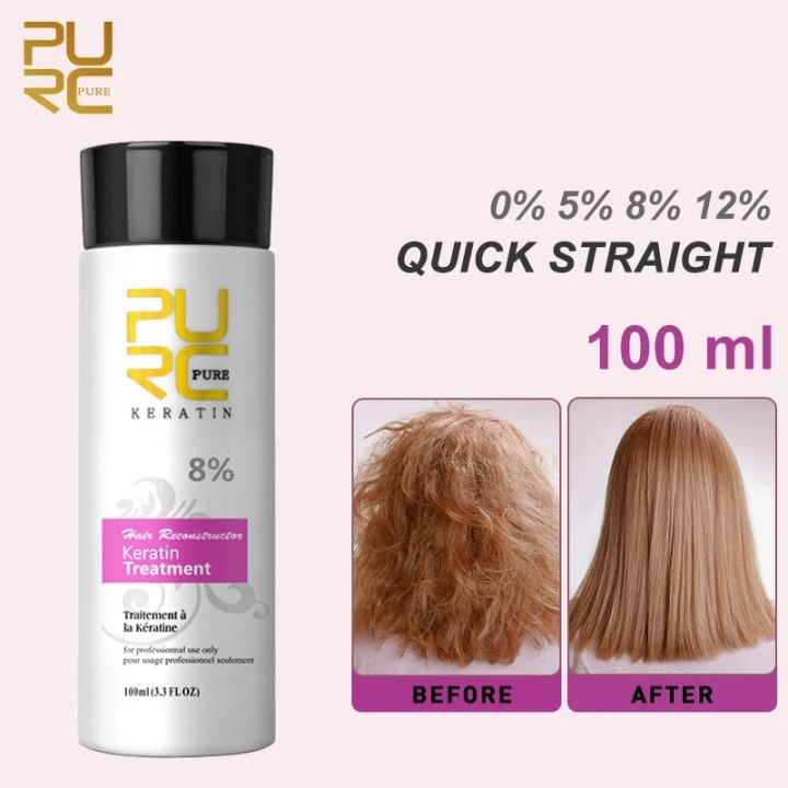 Hair Smoothing Formalin Hair Treatment 100ml Permanent Keratin