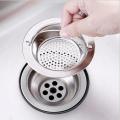 Kitchen Sink Filter Portable Mesh Leaking Water Drain Net Stainless Steel Slag Net Sink Net Leak. 