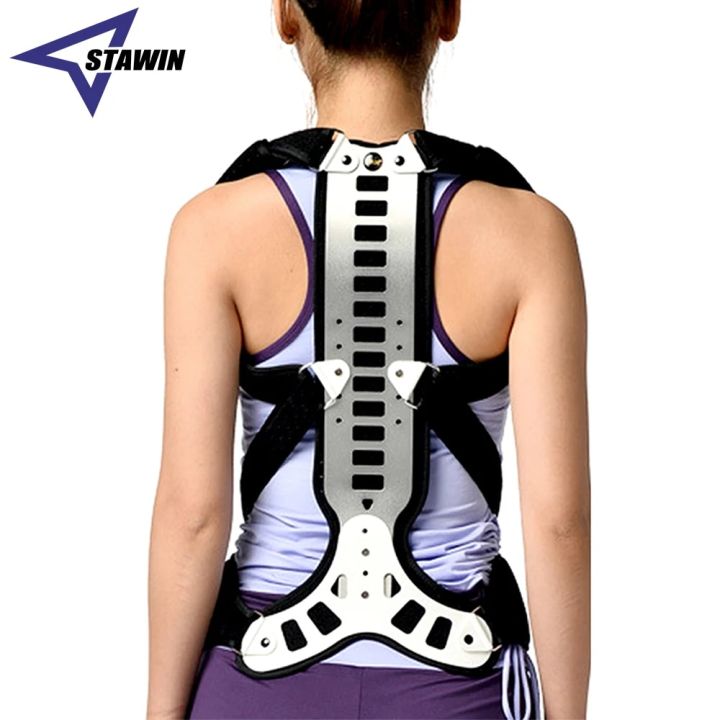 Posture Corrector Metal Back Brace Straightener Rigid Posture for Kyphosis Hunch Relief, Hunchback or Lordosis Spine TreatmentBasketball