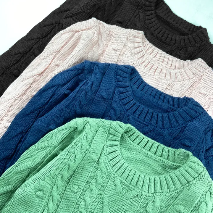 Kids%20Cotton%20Knitted%20Sweater%20From%20Levin%20-%20Image%203