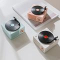 Vinyl Record Player Portable Bluetooth V5.0 Speaker Wireless Mini Stereo Portable Multi-Function Turntable Speaker NEW. 