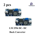 2 pcs LM2596 Buck Converter LM2596 LM2596 Step-Down Buck Converter from DC to DC Adjustable circuit 4.5-40V To 3-35V 3A Power Supply.. 