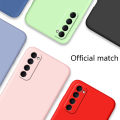 Tokifu OPPO Reno 4 Pro 4G Casing The New Liquid Silicone Phone Case All-inclusive Shockproof Back Cover.