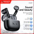 HOCO | EQ28 Bird | Bluetooth 5.4 TWS Wireless Earbuds | 7h Playtime | 320mAh Charging Case, 40mAh Earbuds | Hall Switch Auto-Pair, Touch Control, Mic | For Android & iPhone. 