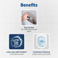Harpic Flushmatic Marine In Cistern Toilet Cleaner Blocks (50g X 3pcs) Automatic Cleaning with Every Flush. 