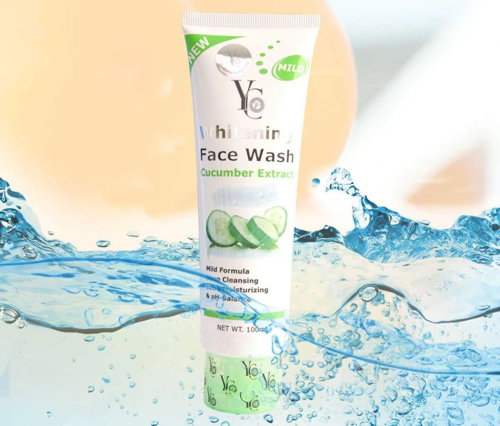 YC%20Cucumber%20Whitening%20Face%20Wash%20100%20Ml%20-%20Image%202