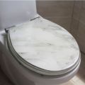 Ocean Pattern Resin Toilet Seat Slow-close No Noise Toilet Seat Cover For Household Hotel Toilet Seat Accessories.