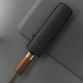 OLYCAT Fully Automatic Umbrella for Men, 10K Windproof Folding Umbrella, 280T Fabric, Big Golf Parasol Umbrella Wooden Handle Moonlight Shines.
