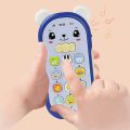 Plastic Mobile Phone Toy Music Sound Machine Numbers Early Learning Toy Gifts for Kids Preschool Early Learning Study.